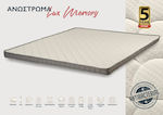 KS Kouppas Topper Memory Single Spumă de memorie 90x200buc