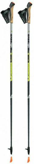 Gabel X-5 Трекинг бастуни от Карбон 2 броя Черен