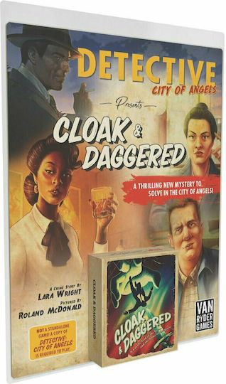 Επέκταση Παιχνιδιού Detective City of Angels Cloak and Daggered για 1-5 Παίκτες 13+ Ετών (EN) Van Ryder Games