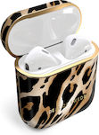 iDeal Of Sweden Printed Husă Plastic Iconic Leopard pentru Apple AirPods 1 / AirPods 2