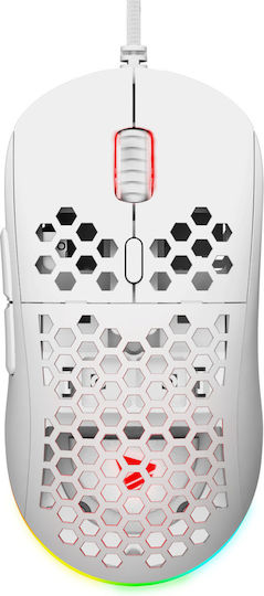 Savio Hex-R RGB Gaming Ποντίκι 12000 DPI Λευκό