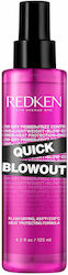 Redken Quick Blowout Accelerated Blowdry Spray Protecție termică pentru păr 125ml