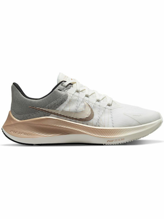 Nike Winflo 8 Premium Γυναικεία Αθλητικά Παπούτσια Running Sail / Mtlc Coppercoin / Black