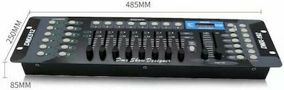 Rolinger DMX512 DMX Controller Lichtkonsole mit 192 Steuerkanälen