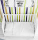 Dimcol Duvet Crib Cotton Solid White 120x160cm