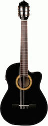 Ashton CG44CEQ Electro-Classical Guitar 4/4 Black
