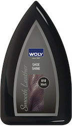 Woly Γυαλιστικό για Δερμάτινα Παπούτσια Black