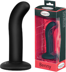 Malesation Benny Dildo Cu ventuză Negru 13.5cm