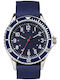 Ben Sherman The Originals Herrenuhr 41mm Batterie mit Blau Stoffarmband