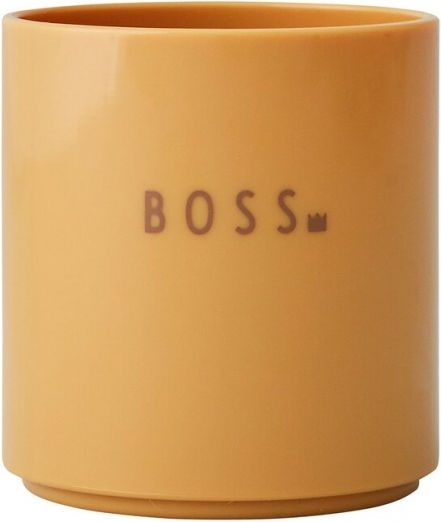 Design Letters Чаша За Вода Пластмасова Оранжева