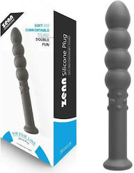 Zenn Bim Bam Line Anal Dildo Silicone Double Fun Black 20cm Zenn Bim Bam Line Anal Dildo Silicone Double Fun Black 20cm