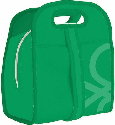 Benetton Isoliertasche Handtasche BE-0761 L22.5 x B14 x H27cm. Grün