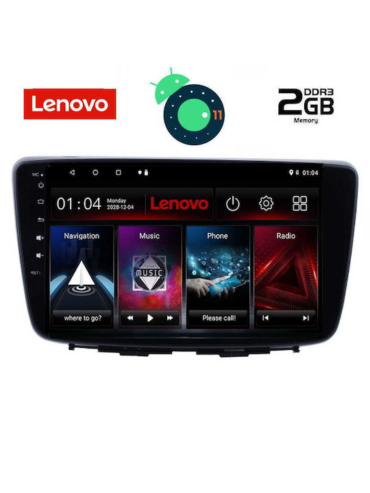 Lenovo Sistem Audio Auto pentru Suzuki Baleno Audi A7 2016 (Bluetooth/USB/AUX/WiFi/GPS/Apple-Carplay/Partitură) cu Ecran Tactil 9" DIQ_LVB_4672