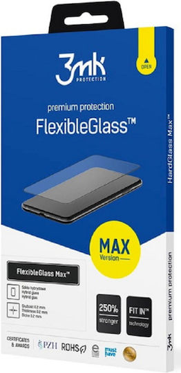 3MK FlexibleGlass Max 0.3mm Ceramic Full Face Tempered Glass (Oppo A16, A16s)