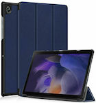 Tech-Protect Smartcase Flip Cover Synthetic Leather Navy (Galaxy Tab A8) 343373