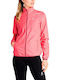 Women's Jacket Running Waterproof and Windproof Coral