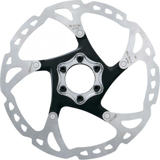 Shimano Deore XT SM-RT76-M Bicycle Disc Brake Rotor 180mm