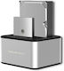 Qoltec 5316 Docking Station for 2 Hard Drives SATA 2.5" / 3.5" with Connection USB 3.0 (50316)