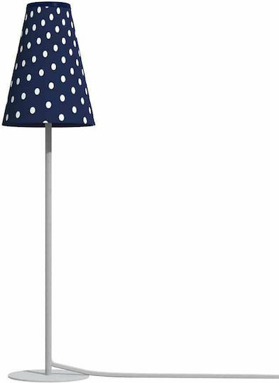 Nowodvorski Nowodvorski Metal Table Lamp for G9 Socket with Blue Shade and Silver Base