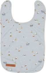 Little Dutch Sailors Bay Bib Fabric with Button Blue