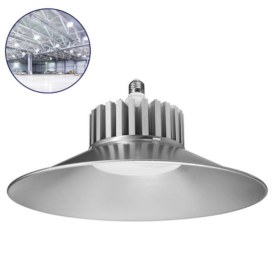 GloboStar Commercial Bell LED Light 40W Cool White 3840lm E27 Silver