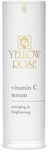 Yellow Rose Αnti-aging & Brightening Face Serum Vitamin C Suitable for All Skin Types with Vitamin C 30ml