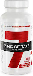 7Nutrition Zinc Citrate 15mg 100 Mützen