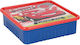 Stor Cars Πλαστικό Παιδικό Δοχείο Φαγητού Disney Cars Μπλε 14.6 x 14.6 x 4.4εκ.