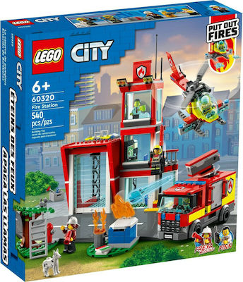 Lego City Fire Station pentru 6+ ani