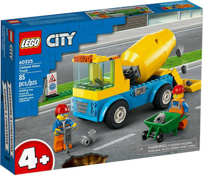 LEGO® City Great Vehicles: Cement Mixer Truck (60325)