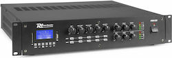 Power Dynamics PRM1202 Integrated Commercial Amplifier 5 Channels 120W/8Ω 2 Zone Equipped with USB/Bluetooth Black