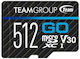 GO Micro microSDXC 512GB U3 V30 UHS-I with Adapter