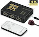 ATC 3in 1out 4K X 2K Remote HDMI Switch 02.001.0083