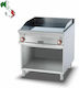 Lotus Electric Commercial Flat Top Griddle 80x90x90cm 15kW with Flat Chrome Plate