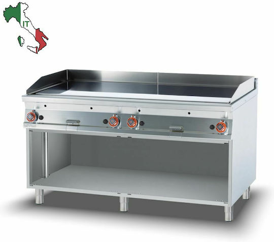 Lotus Commercial Flat Top LPG Griddle with Flat Plate 36kW 160x90x90cm