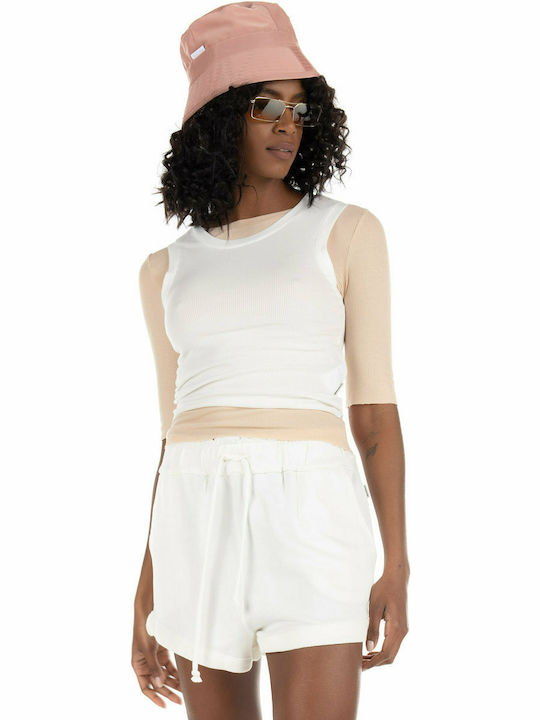 Ecoalf Women's Summer Blouse Sleeveless White