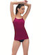 Women's T-Shirt with Spaghetti Strap Burgundy
