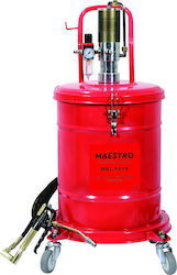 Maestro Air Pressure Sprayer Wheeled Grease Gun Flexible Pipe 40lt 8m