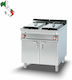 Lotus Fryer Electrică Double 44kW Capacity 2x25lt 80x90x90cm