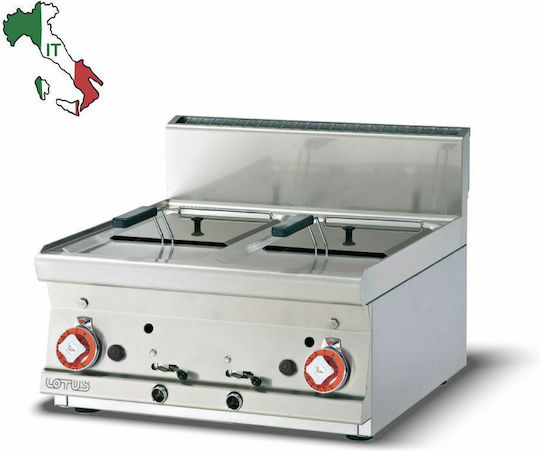 Lotus Fryer Magazin online Double 12kW Capacity 2x8lt 60x60x28cm