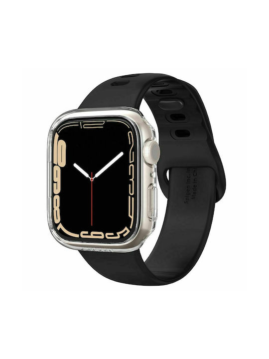 Spigen Thin Fit Plastic Case in Transparent color for Apple Watch 41mm