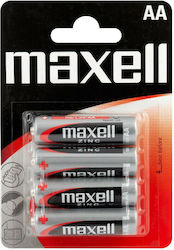 Maxell Zinc AA Batteries 1.5V 4 pack Maxell Zinc AA Batteries 1.5V 4 pack