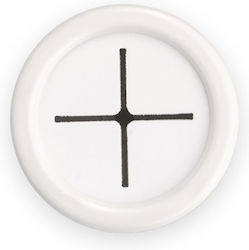 Inofix Plastic Hanger Kitchen Hook with Sticker White 2089-2