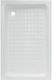 Tema Duș Rectangular Din Porțelan 70x120cm Albă