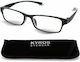 Kyros 408 Women's Reading Glasses +1.50 in Blac...