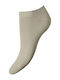 Walk Women's Solid Color Socks Beige