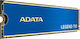 Adata Legend 750 SSD 1TB τύπου M.2 με σύνδεση PCI Express 3.0 και Ψύκτρα ALEG-750-1TCS