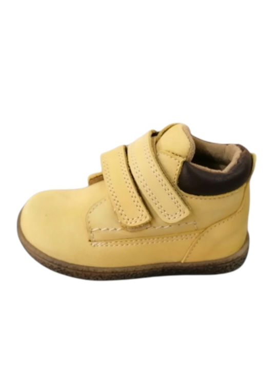 Cizme pentru copii Yellow Leather Anatomic 5613