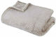 Atmosphera Fleece Blanket Sofa 125x150cm Beige