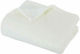 Atmosphera Fleece Blanket Sofa 125x150cm White